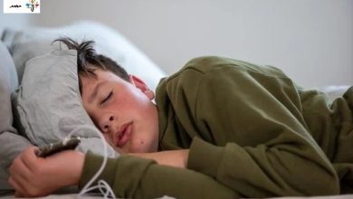 استفاده از موبایل در شب