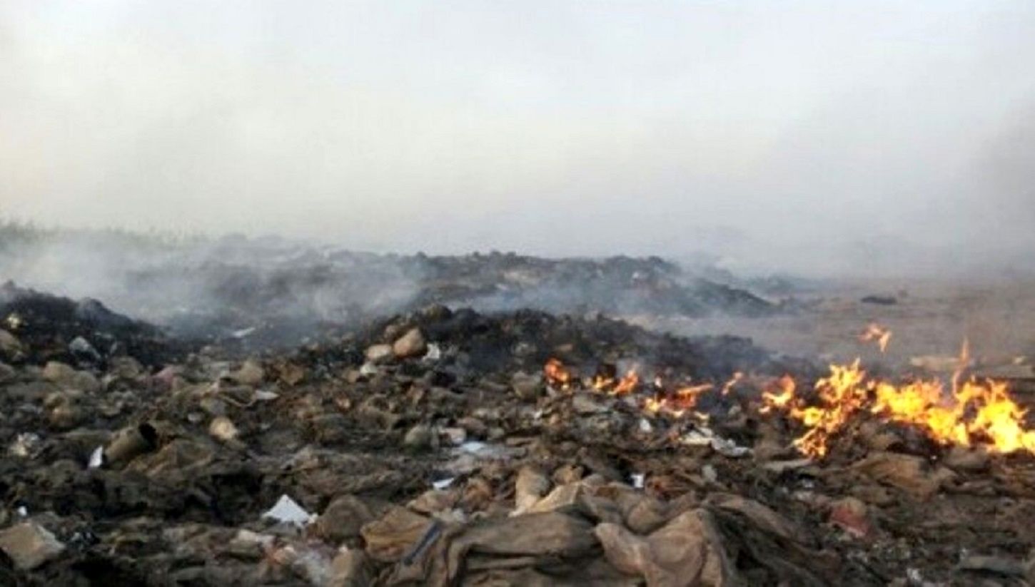 با پسماندسوزی‌ عمدی برخورد قانونی می‌شود
