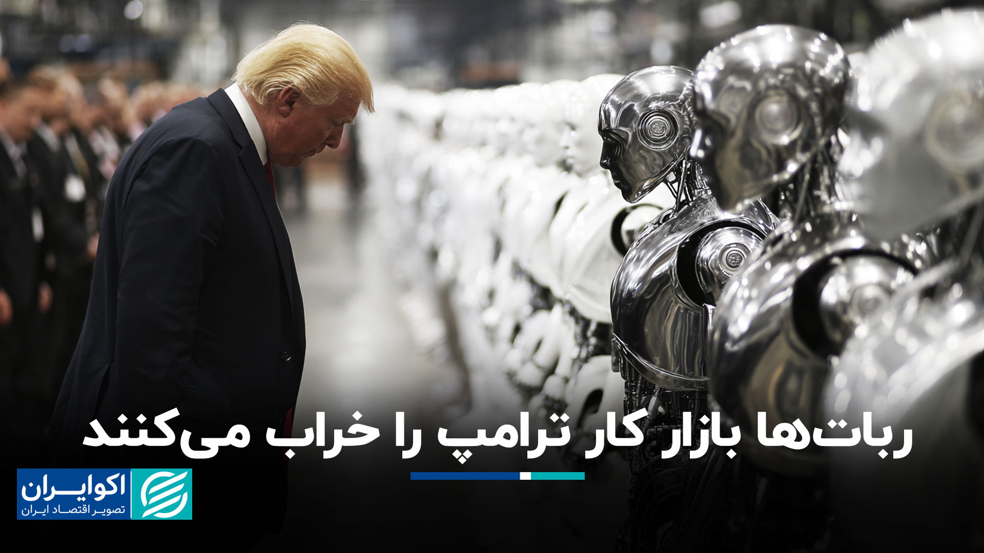 ربات‌ها بازار کار ترامپ را خراب می‌کنند ؟
