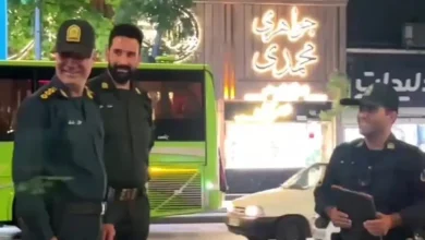 فیلم/ جشن تولد فرمانده پلیس بجنورد برای همکارش