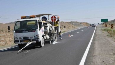 خط‌کشی 55 هزار کیلومتر از محورهای مواصلاتی طی 5 ماه