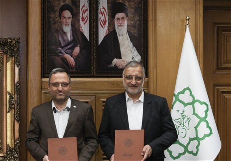 انعقاد تفاهم نامه توسعه بخش شرقی خط 4 مترو تهران
