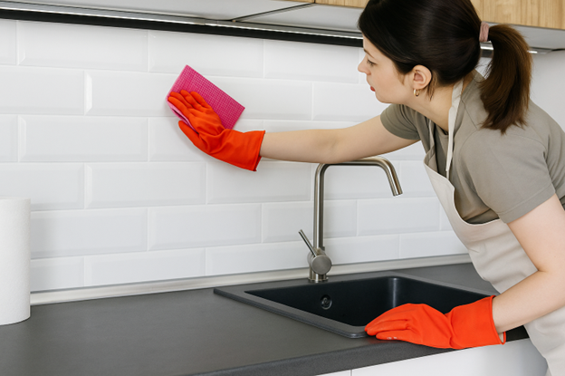 تمیز کردن سرامیک آشپزخانه