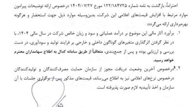 افزایش قیمت محصولات ایران خودرو