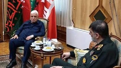 فرمانده حشدالشعبی با سردار رادان دیدار کرد/ اربعین محور گفت‌وگوها
