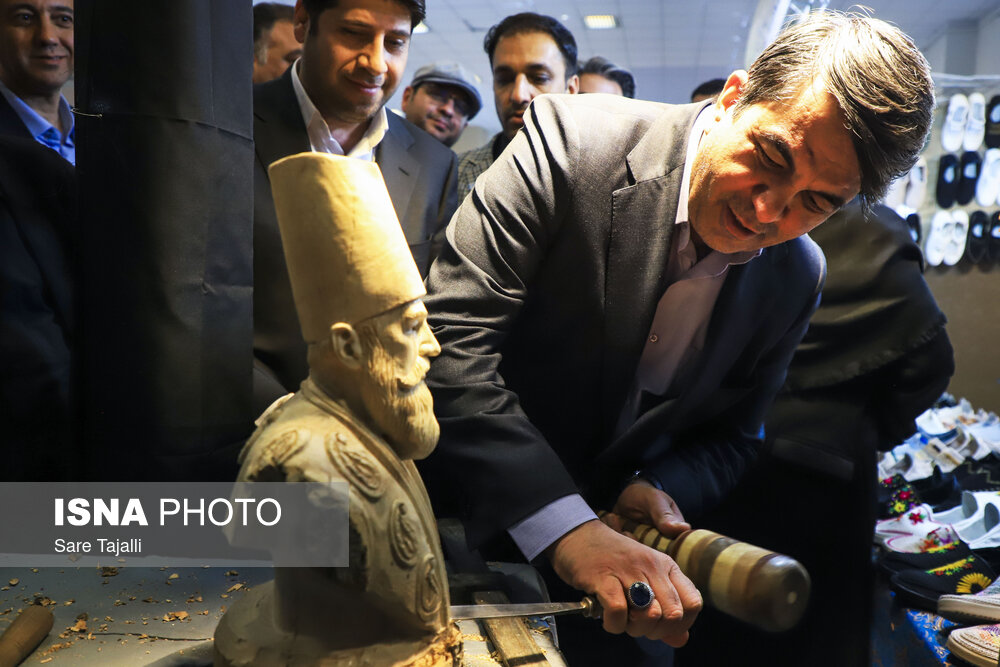 افتتاح هفدهمین نمایشگاه ملی صنایع‌دستی کرمان