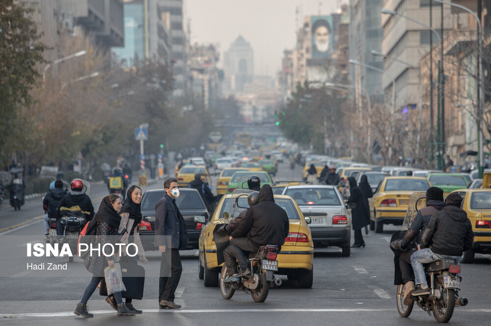 افزایش ۱۵ درصدی ماموریت های اورژانس در پی آلودگی هوای تهران