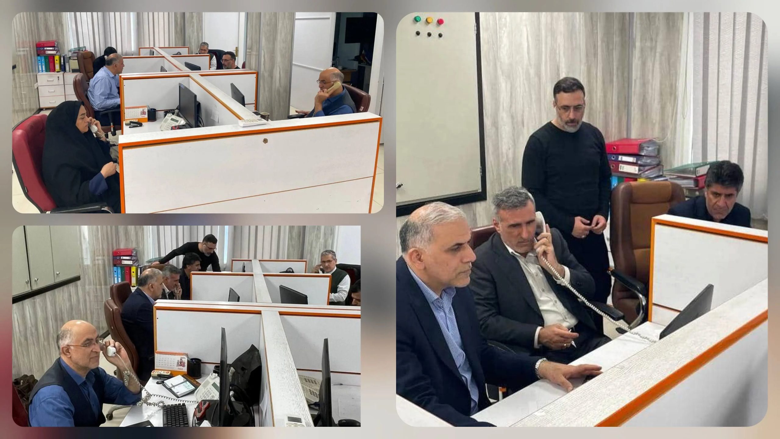 حضور میدانی در سامانه 135 برای پاسخگویی مستقیم به مردم