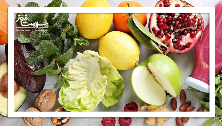 درمان مشکلات ریوی با میوه و سبزی