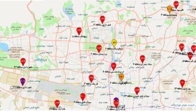شاخص هوای ۲ منطقه تهران «بسیار ناسالم» شد