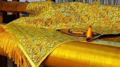 فناوری بومی تولید نخ و پارچه‌های طلای 24 عیار برای نخستین‌بار در کشور + فیلم
