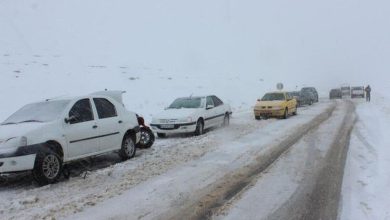 انسداد برخی محورهای مواصلاتی در شمال و جنوب کشور/ داشتن تجهیزات زمستانی الزامی است