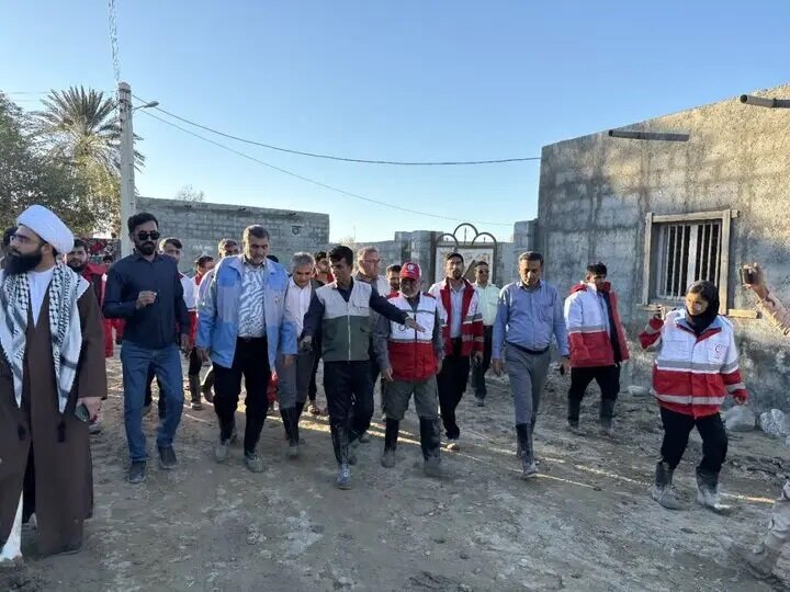 بازدید رئیس سازمان مدیریت بحران کشور از استان‌های سیل‌زده جنوب کشور
