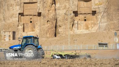 نقش رستم زیر سایه برداشت بی‌رویه آب