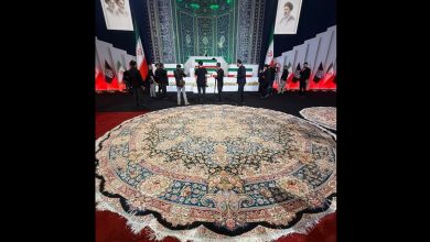 جزئیاتی از فرشِ وداع در تشییع رهبر شهید + ویدئو