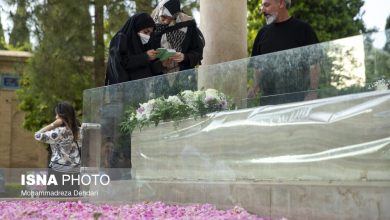 سلبریتی‌های دیار باقی در کنار حافظ
