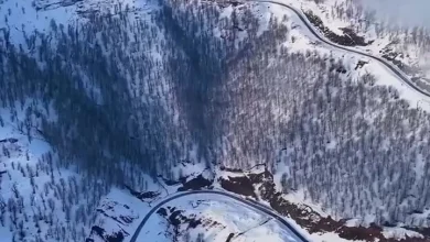 فیلم از جاده پونل به خلخال / محدوده روستای زندانه