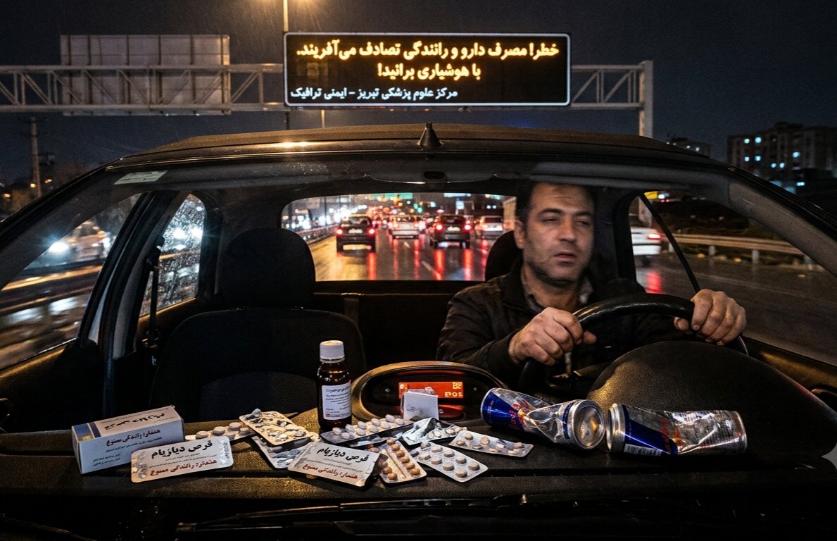 جاده فقط با سرعت ناایمن نیست / هشدار درباره دارو و موادی که پشت فرمان خطرساز میشوند