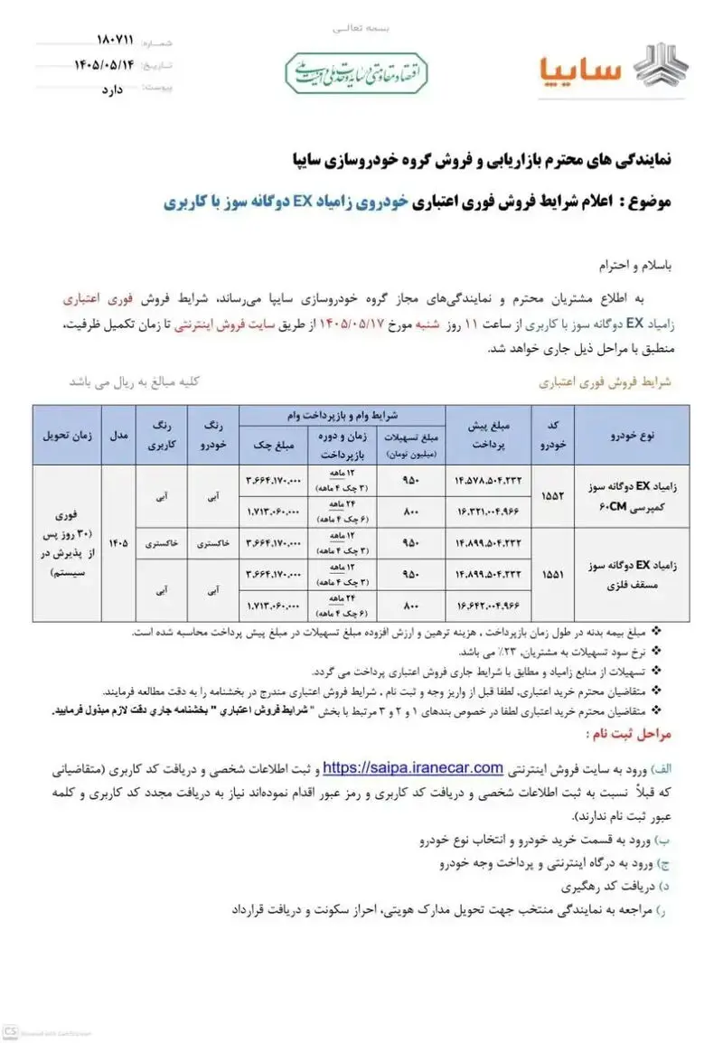 شرایط فروش نیسان وانت
