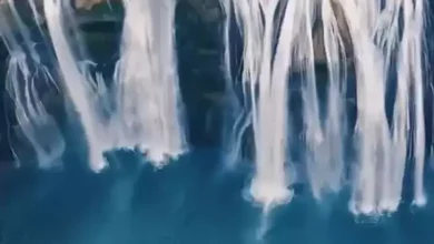 فیلم از زیبایی آبشار هوآن‌ گوشو، بزرگترین آبشار چین