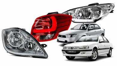 قیمت چراغ جلو انواع محصولات ایران خودرو و سایپا در بازار / یک جفت چراغ 207 چند؟
