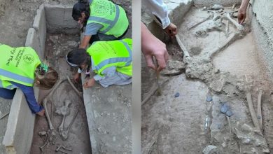کشف قبر ۲۴۰۰ ساله یک کُشتی‌گیر