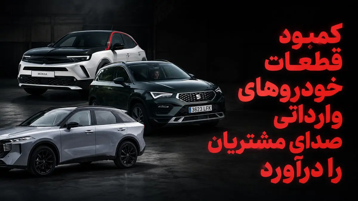 کمبود قطعات خودروهای وارداتی صدای مشتریان را درآورد / از خواب یکماهه خودرو در تعمیرگاه تا نایاب شدن فیلتر هوا