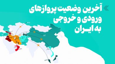 آخرین وضعیت پروازهای ورودی و خروجی به ایران