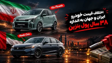 زیاده خواهی از واردات خودرو/ اختلاف قیمت خودرو وارداتی در ایران با جهان معادل 38 سال پول بنزین 70 هزارتومانی است! + فیلم