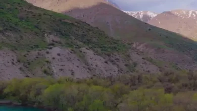 فیلم از دریاچه گهر تکه‌ ای از بهشت در لرستان