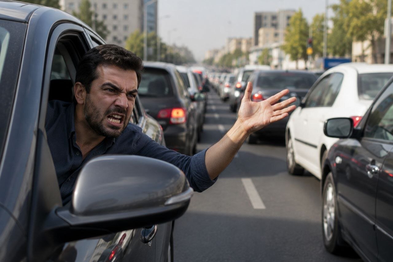 چرا یک "بوق" ساده در خیابان تبدیل به جنگ تن‌به‌تن می‌شود؟