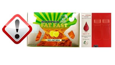 دستور جمع‌آوری فوری قرص FAT FAST و پودر هموستاز غیرمجاز صادر شد
