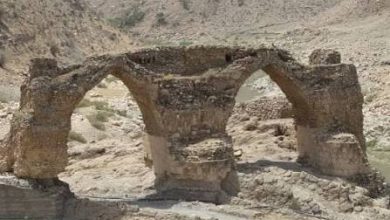 پل «کر و دیت» در شاهراه باستانی شوش به اکباتان در استان ایلام